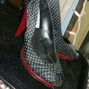 Steve Madden Extra High heels Peeptoe Pinup Style